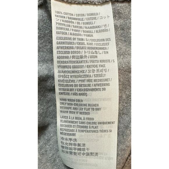 Vintage Y2K Abercrombie & Fitch Long Tank Top Gray Racerback Embellished Size XS - Picture 12 of 12